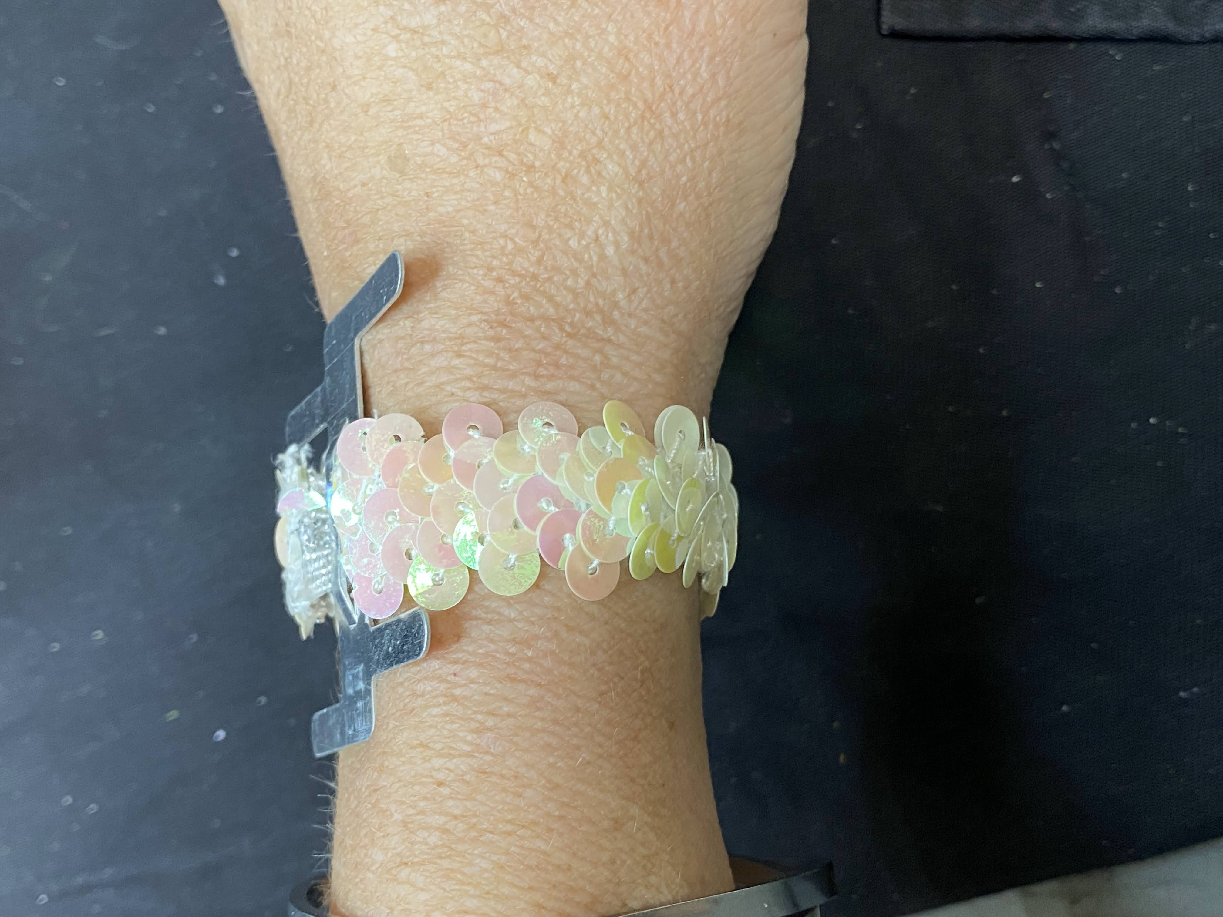 Irridescent Wristlet